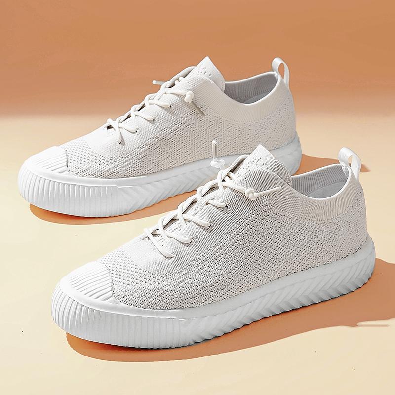 Fashion New Men's Casual Shoes Man Flat Classic White Sneakers Male Breathable Non-slip New Casual Korean Running Shoes Women 2025