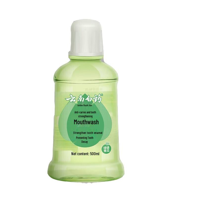 

Yunnan Baiyao Green Cucumber Mouthwash, 3 x 500ml Pack