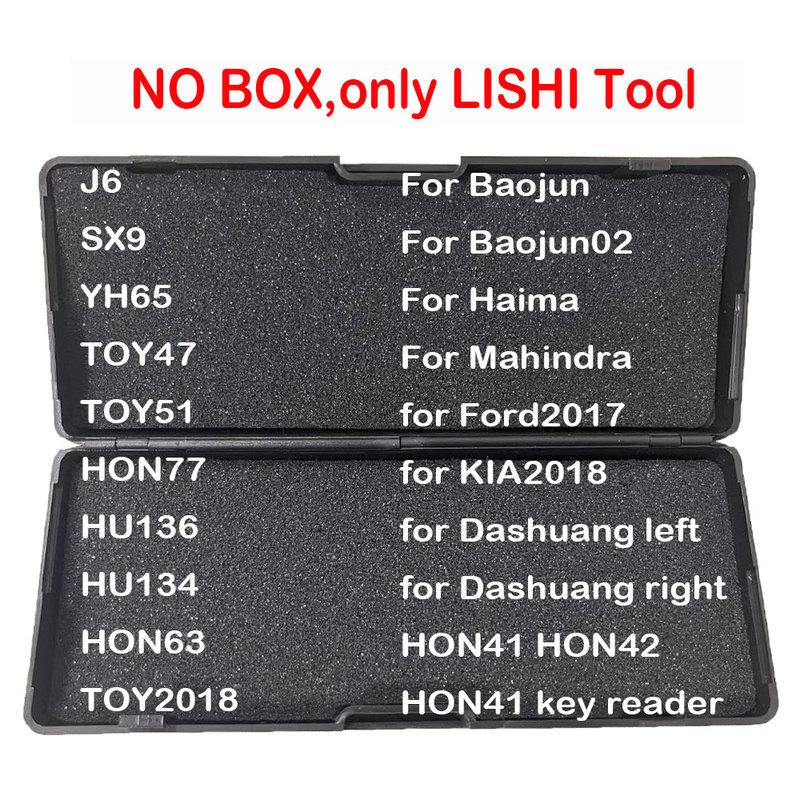 

121-140 Без коробки Lishi 2-в-1 Инструмент SX9 TOY2018 TOY47 HON77 YH65 HU136 TOY51 HON41 HU134 HON63 для Kia2018 Ford2017 для Mahindra SX9