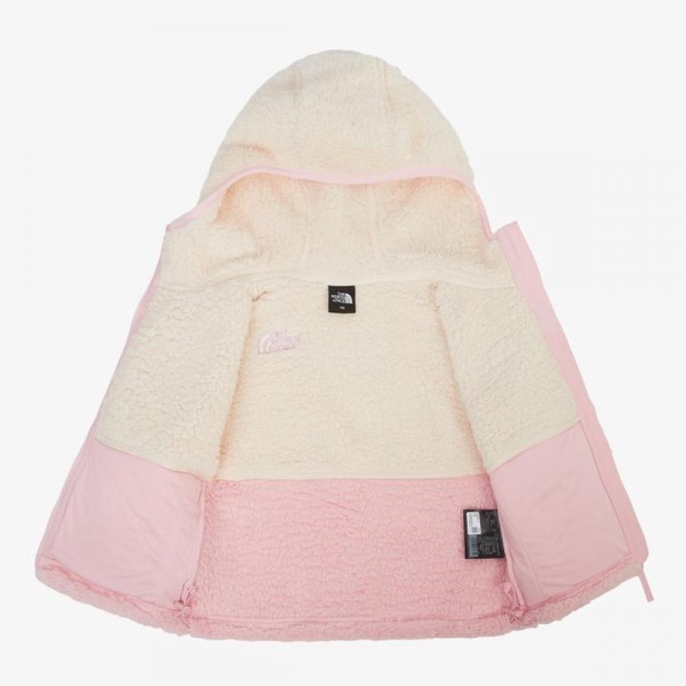 The North Face Kids Comfy Fleece Jacket Cream Nj4fr51v
