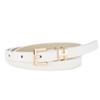 I-Shaped Buckle Two-Piece Set, Alloy Pin Buckle Women'S Thin Belt, High-End Decorative Chic Wind Belt Women