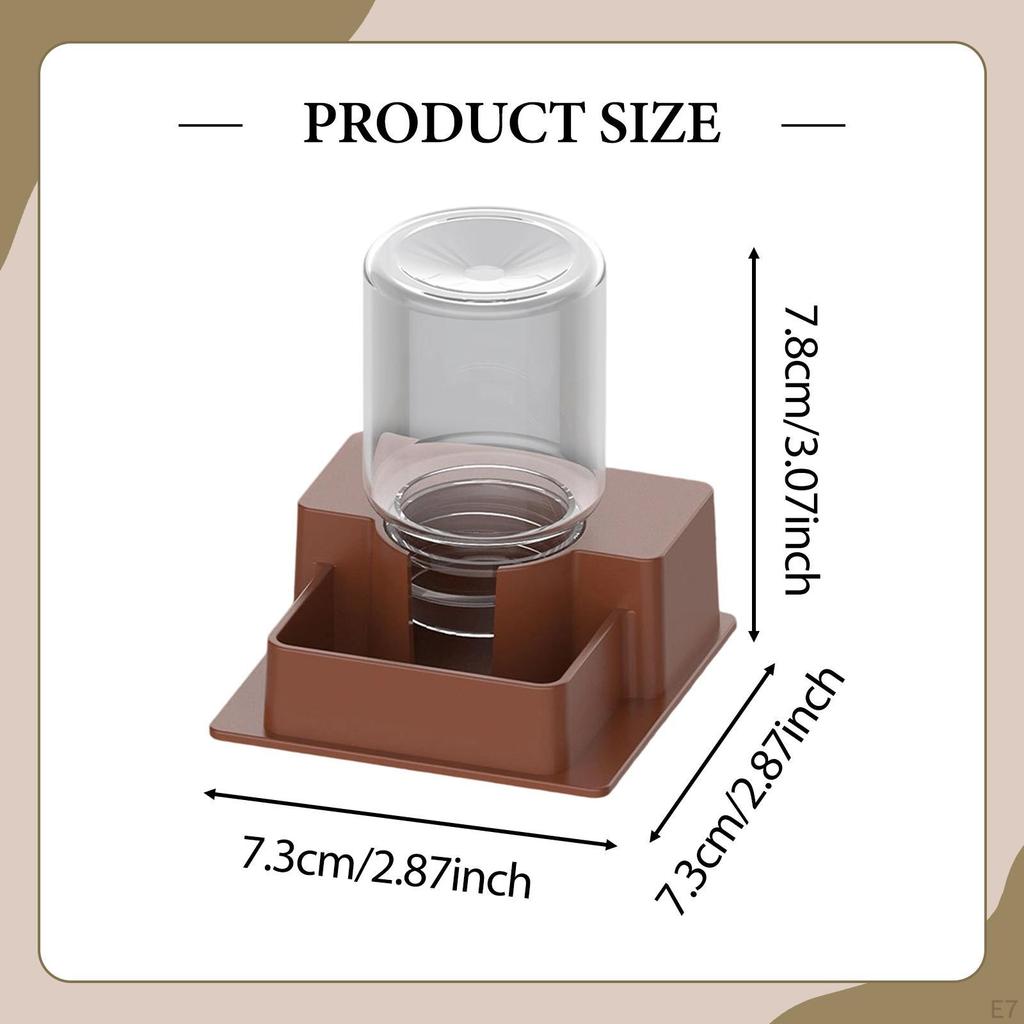 Automatic Reptile Water Dispenser, Drinking Aid, Sturdy Container, Pet Accessories,