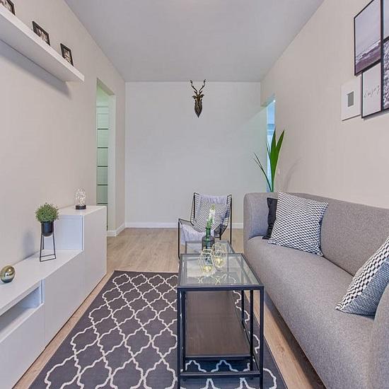 Handicraft Wooden Deer Head with Handicrafts Home Decor Showpiece for Living Room Bedroom and Table Decor, Clear Black (60 Cm) Pack of 1