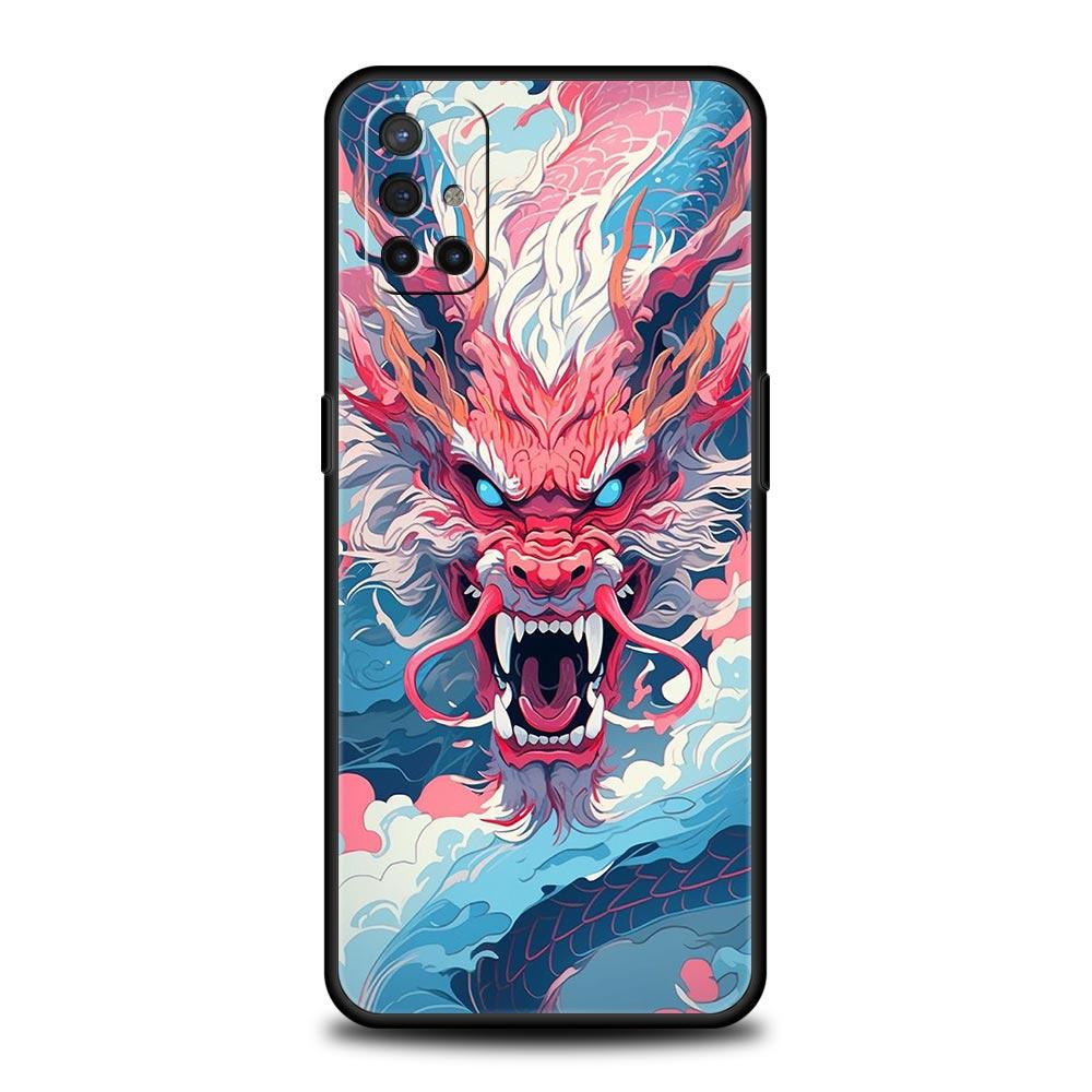 Cartoon Dragon Series Phone Case For OnePlus 13 12 11 10 9 8 7T Pro 13R 12R 10R 9RT 8T Nord N200 N30 2T CE 2 3 5G Lite Cover