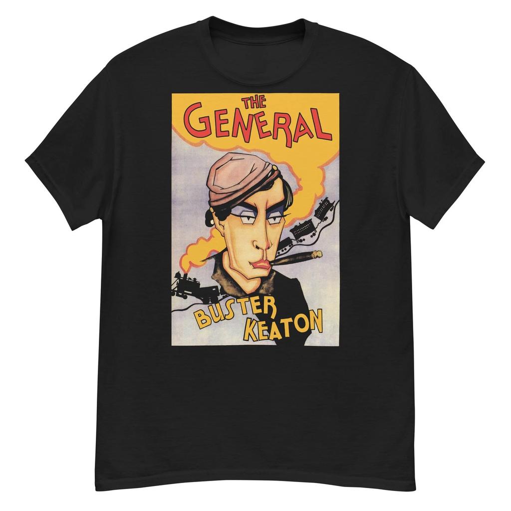 Das Allgemeine Kult Stummfilm Buster Keaton Fan-Art T-Shirt