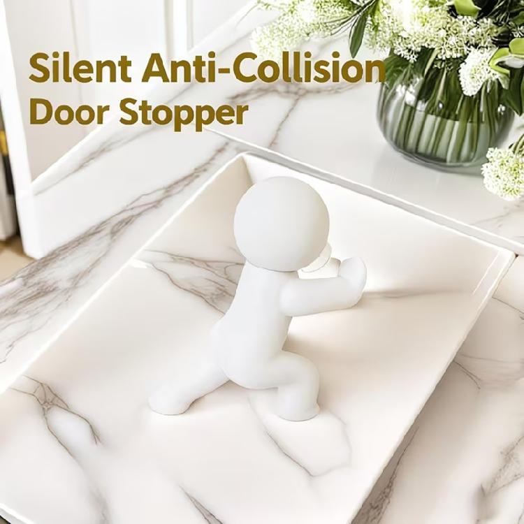 Cute Door Stoppers Wedges Decorative Doorstop Anti Slip Door Stop Keep Door Open Door Holder for Home Office Floor