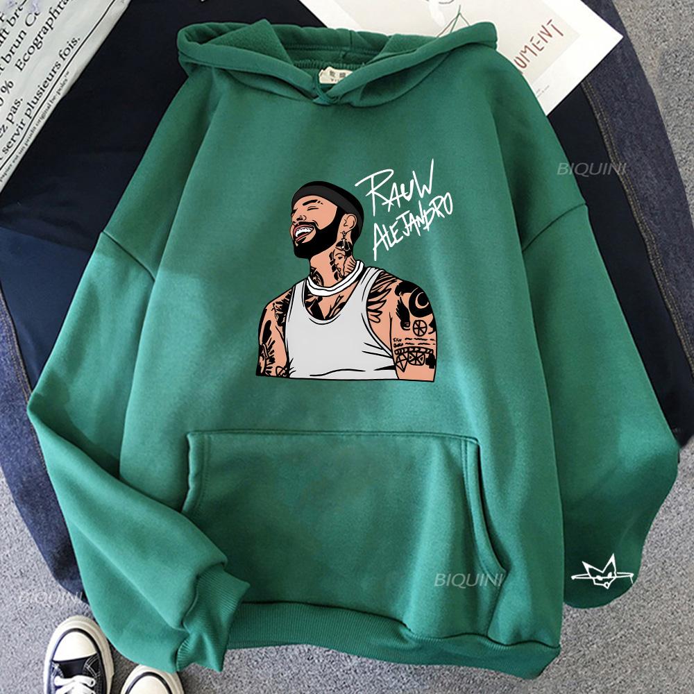 Rauw Alejandro Saturno Hoodies Men/Women Hooded Sweatshirts Casual Long Sleeve Harajuku Graphic Hooded Tops