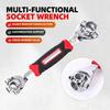 Original Multifunctional Wrench, Universal Rotating Head Wrench for Car Tire Disassembly and Maintenance