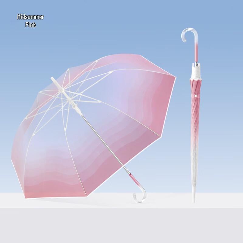 Easily Extra Large Electric Transparent Gradient Umbrella