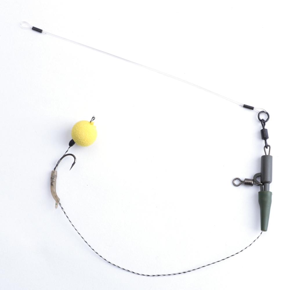 FTK Carp Fishing Link - 3pcs High Carbon Steel Connecting Ring Spinner Fishing Gear with Line Carp Fishing Accessories