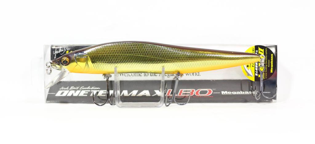 Megabass Vision 110 Oneten Max LBO Floating Lure M Champagne Kinkuro (9473)