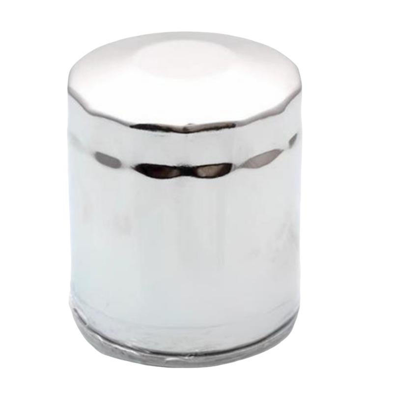 

For Davidson Fat Boy Low Rider Streetfighter Road King 2018- Motorcycle Oil Filter Accessories срібний