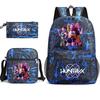Kpop Dämonenjäger Kinderrucksack mit atmungsaktivem Oxford-Stoff für Schule und Freizeit