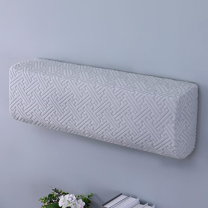 1Pc Wall Mounted Air Conditioning Cover Dustproof Elastic Fabric Fan Dust Cover Wall Air Home Decor Air Conditioner Protector