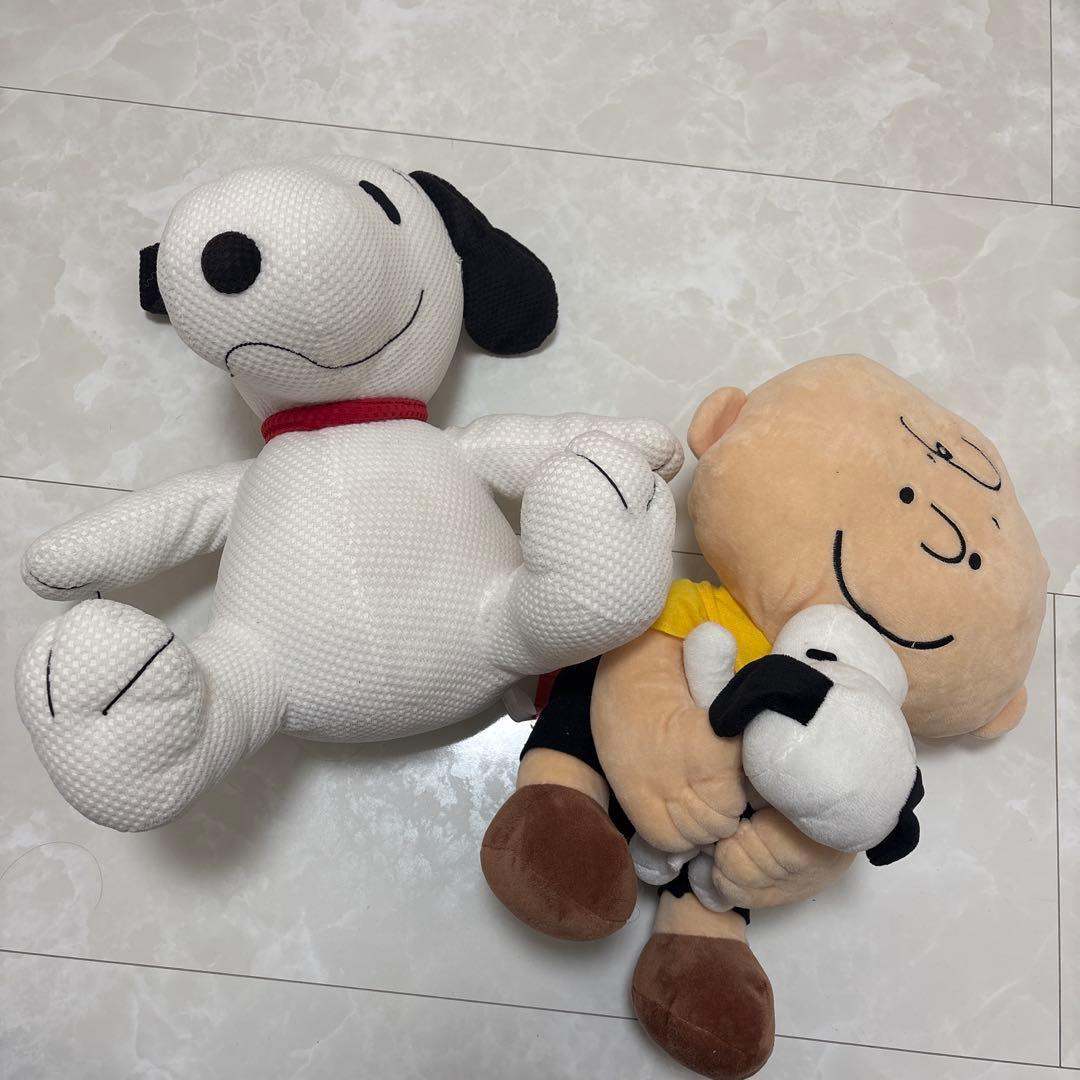 [Very popular 2-piece set] Snoopy Charlie Brown stuffed toy