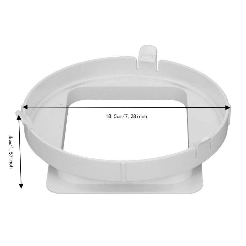 Flanged Base Air Conditioner Adapter for Midea 1P KY-25 Cooling Ventilation Setup