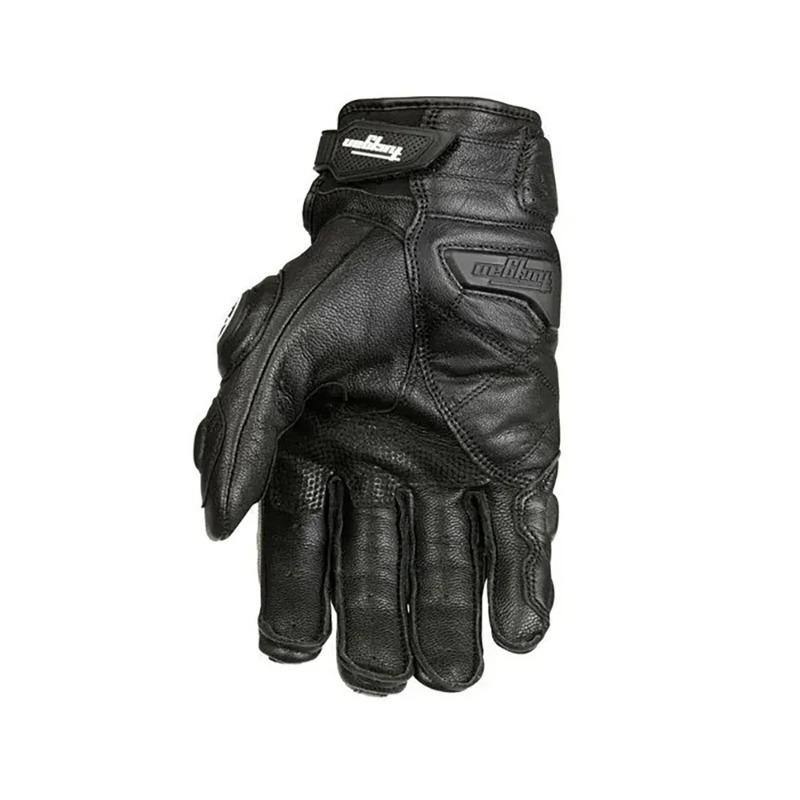 Hochwertige Echte Lederhandschuhe Herren Luva Reiten Moto Motorradhandschuh Guantes Schutz Racing MOTO Schutzausrüstung