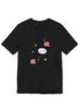 Cute Octopus Bubble Graphic Print Unisexs TShirt Funny Korean Style Cartoon Short Sleeve Casual Daily Wear Top Ladys Tops