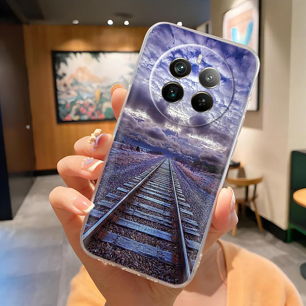 For Realme 12 Plus Case Silicone Soft TPU Back Cover For Realme 12 Pro Plus Realme12 Pro+ Phone Cases Protect Transparent Fundas