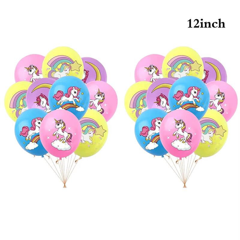 Cartoon Unicorn Birthday Party Decorationa  Unicorn Theme Bleware Paper Plate Cup Tablecloth Birthday Party Decor Supplies