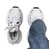 Daddy shoes women's 2025 new autumn women's shoes versatile platform white mesh shoes breathable casual sports shoes