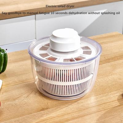 Vegetable Washer Dryer Fruit Lettuce Electric Salad for Kitchen