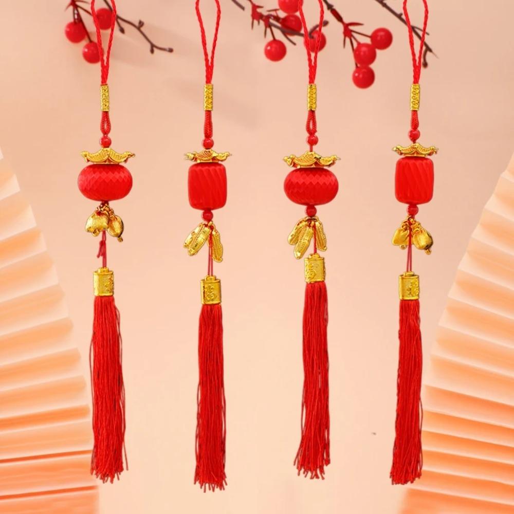 Blessing Round Ball Lantern String Chinese Style Spring Festival Supplies Happy New Year Gift