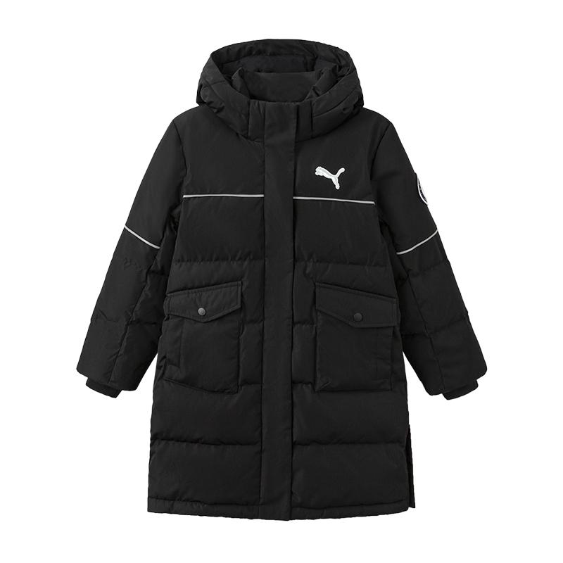 PUMA Sportstyle WISESHIELD LONG Down Jacket Kids Black 353424107207-90001 110