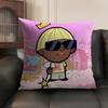 T-Tyler The C-Creator Rapper Cushion Cover Natural Linen Organic Fabric Double-Sided Printing Sofa Home Decor Gift Pillow Case