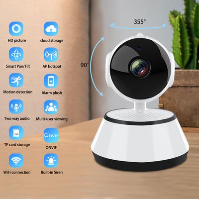 Inteligentna domowa kamera WIFI IP Bezprzewodowy nadzór Dwukierunkowy dźwięk CCTV Pet Baby Monitor Bezpieczeństwo Kamera wewnętrzna
