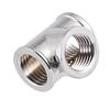 3 Way T Shape Fitting Silver Tube Connector durable Water Cooling Fitting  Water Cooling Systems