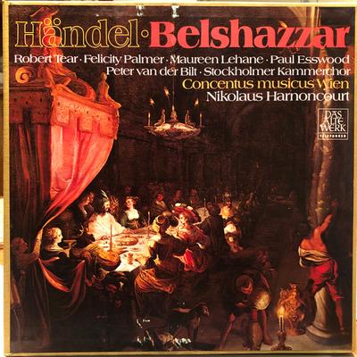 LP Record GEORG FRIEDRICH HÄNDEL - ROBERT TEA - Belshazzar 635326 Telefunken Germany Classical Used