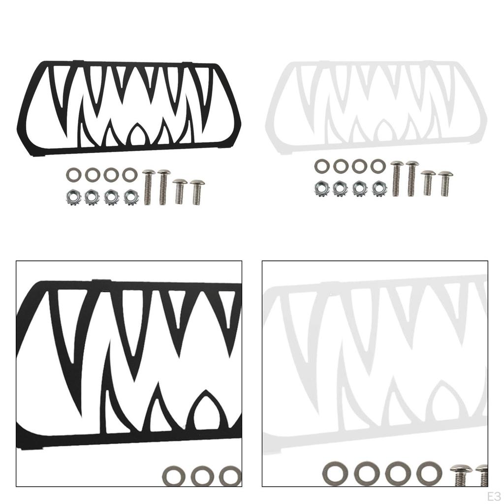 Front Grill Trim Grille Teeth Insert Premium High Performance Lower Protector Directly Replace