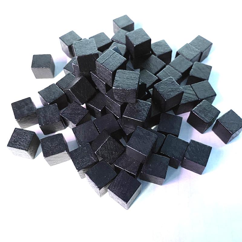 100Pcslots 14Colors 10Mm Cube Wood Cubes Colorful Dice Chess Pieces Right Angle For Token Puzzle Board Games Early Education