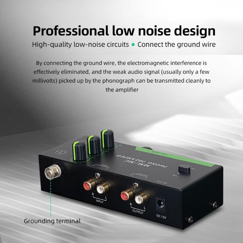 High Fidelitys MM MCs Turntables Preamplifier Featuring Balanced XLRs Input Output And Customizable Basses Mids Trebles Controls