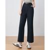 Betu Women's High-Waist Cropped Wide-Leg Casual Pants