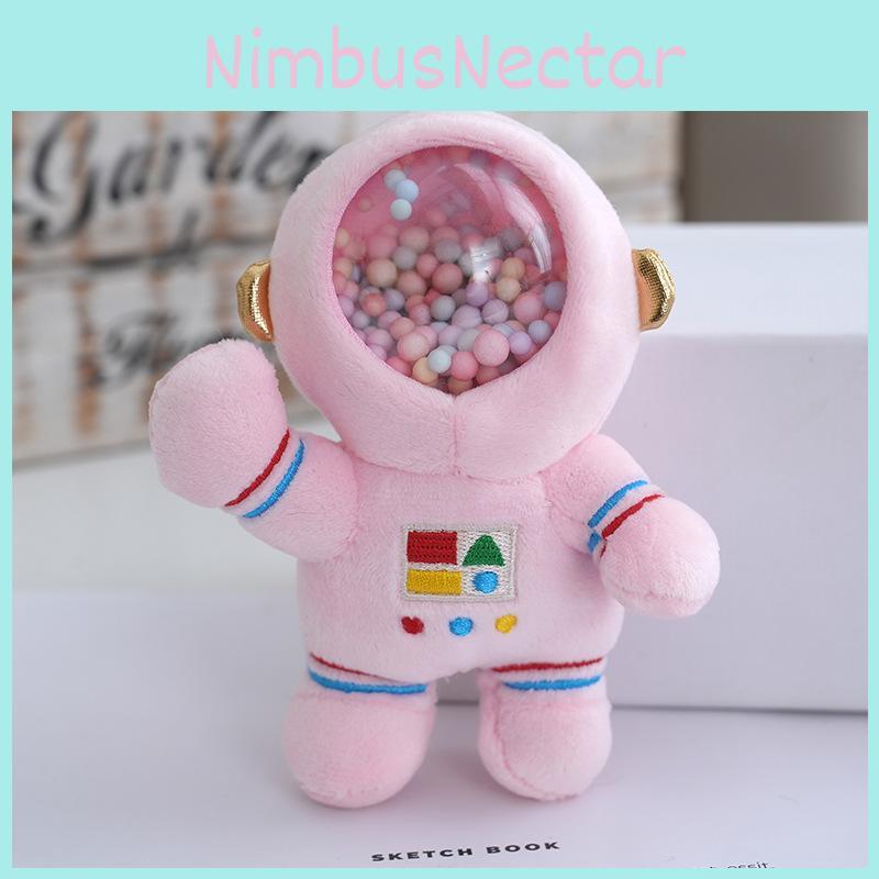 Süßer Astronaut Plüsch Schlüsselanhänger Mit PP-Baumwollfüllung Für Kinder Geschenkidee