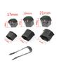 Car Shape 20Pcs Universal Rust 17 19 21mm Tire Nut Bolt Protection Cap for Mercedes Benz ML63 M-Class Ener-G-Force ML500 ML350