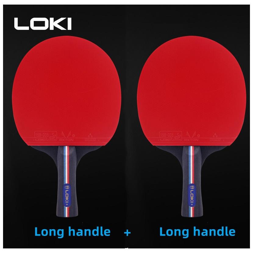 LOKI X1/X2/X3 ITTF Ping Pong Bat Profesional Racket  High Elasticity Sponge Rubber Ping Pong Bat with Racket Bag