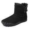 Outdoor leisure five-finger mountaineering snow boots autumn and winter women's velvet thickened warm cotton boots