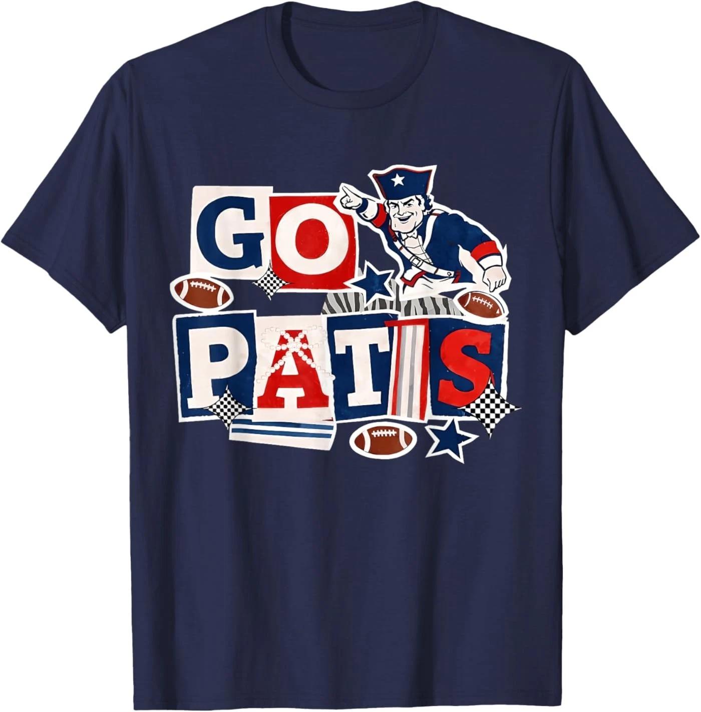 

Давай возьмем спортивную футболку унисекс Pats Men Women Sport NE L