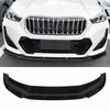 3 Sections Front Bumper Lip Spoiler Stylish Rugged Front Bumper Lip Splitter For X1 U11 M‑Sport