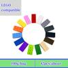 Bulk Building Blocks Bricks 100g About  42-44pcs 4*2dots Big Brick 17 Colors Small Particles Universal Children's Toys DIY Novel Creativity