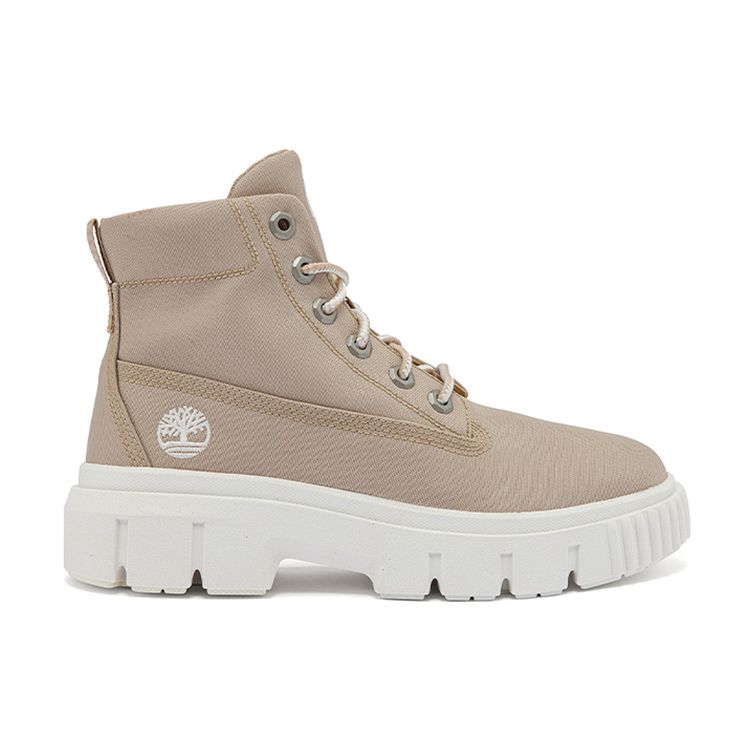 Timberland Outdoor Casual Mid-Calf Boots Women Boots Light-Brown A2JGDW