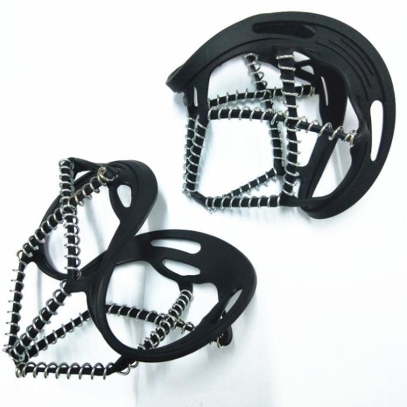 Ice Fishing Safety Kits Outdoor Retractable Ice Safety Spikes Whistles Ice Spoon Ice Grippers Light Weight Ice Picks