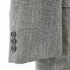 LANVIN Glen check tailored jacket Setup M gray Men's Used