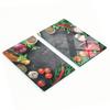 Decorative Glass Chopping and Serving Boards Wood Vegetables 2x30x52 Cm