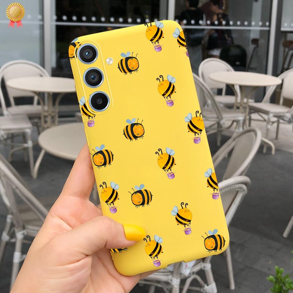 For Samsung Galaxy A24 A 24 4G Case Cute Shockproof Silicone Cartoon Back Cover For Samsung A24 SM-A246M A 24 Funda