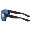 CoSta Del Mar Reefton Blue Mirror Polarized Polycarbonate Wrap Men S SunglaSSeS Rft 01 Obmp 64 6S9007 900706 64