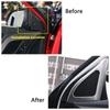 For Hyundai Creta IX25 2016-2018 Front A Pillar Audio Speaker Cover Frame Trim Car Decoration Accessories ABS Sticker